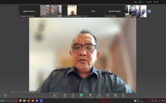 Rapat Koordinasi Persiapan Pengawasan PDPB yang Bawaslu Republik Indonesia pada senin, 16/06/25 via zoom meeting.