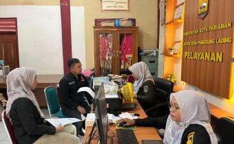 Koordinasi Bawaslu Pariaman dengan Desa/Kelurahan serta SMA sederajat dalam memastikan keakuratan PDPB