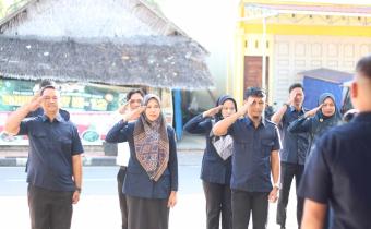 Foto apel pagi Bawaslu Kota Pariaman, 03/11/25