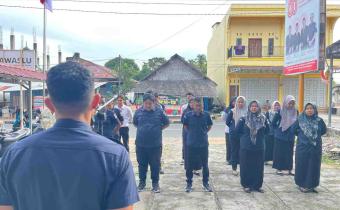 Foto apel pagi Bawaslu Kota Pariaman, 27/10/25