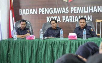 Rapat Internal terkait Penilaian Arsip Usul Musnah Bawaslu Kota Pariaman, senin 26/01/26
