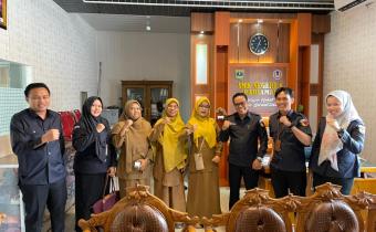 Koordinasi Bawaslu dengan SMK N 4 Pariaman terkait Persiapan Konsolidasi Demokrasi, senin 09/02/2026