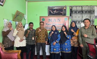 Koordinasi Bawaslu Kota Pariaman bersama MAN terkait Konsolidasi Demokrasi, 05/02/2026