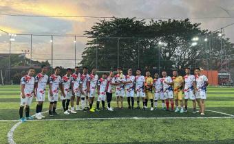 Bawaslu Sumatera Barat meraih juara pada Trofeo Election FC, 21/05/2026