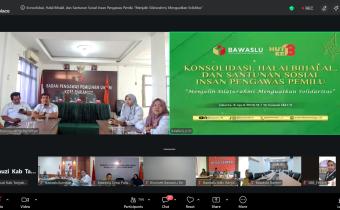 Konsolidasi Halal Bihalal dan Santunan Sosial Insan Pengawas Pemilu, 08/04/2026