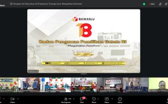 Perayaan HUT Bawaslu RI ke-18, 09/04/2026