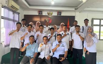 Bawaslu Pariaman sambut Bawaslu Kabupaten Solok dalam rangka pengelolaan PPID, 22/04/2026
