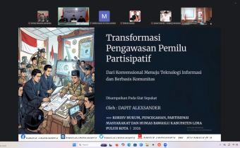 Bawaslu Pariaman mengikuti Diskusi Sepakat, senin 15/06/26