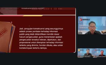 Bawaslu Mengajar Optimalkan Hak Atas Informasi dalam Pemilu/Pemilihan, 15/06/26