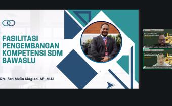 Pembelajaran Penguatan Kapasitas Kesekretariatan Bawaslu Gelombang I hari keempat, (23/6/2026).