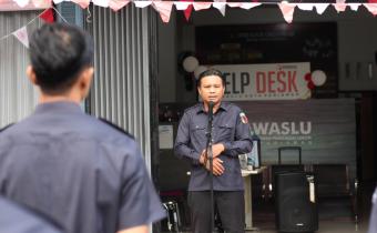 Apel Pagi bawaslu Pariaman, Senin 24/08/26