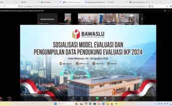 Bawaslu Pariaman Ikuti Sosialisasi Pengumpulan Data Evaluasi IKP 2024, 04/08/26