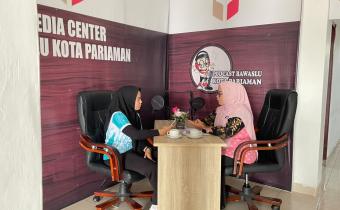 Podcast Optimis bersama Narasumber Guru SMK N 4 Pariaman, Hardianti Rusadi, kamis 13/08/26