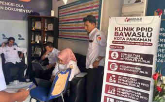 Pengisian Kuisioner Monev KI Bawaslu Kota Pariaman bersama Desa, 16/09/26